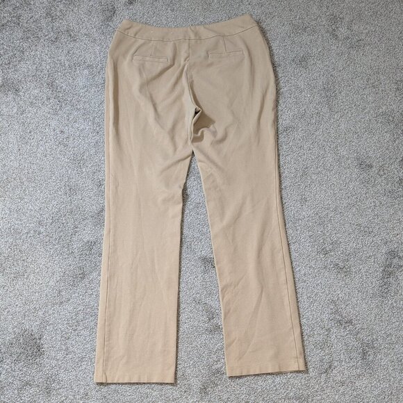 CATO EST 1946 Beige Hi-Rise Stretchy Knit Pull-On Pants; Size M - Picture 2 of 5